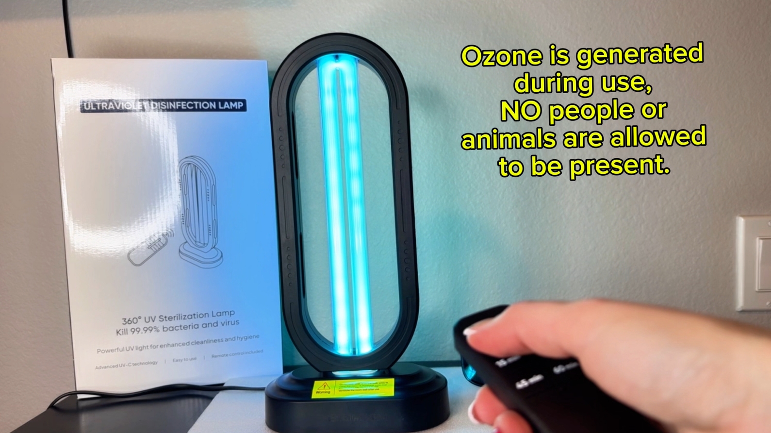 Amazon.com: Feefir UV Light Sanitizer,4-Speed Timing and Remote
